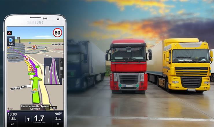                        PROGRAMY ANDROID 2016 - Sygic Truck GPS Navigation Europa  Polska.jpg