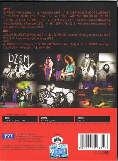 Dżem - 1979-1994 2011 DVD Fallen Angel - Zad.jpg
