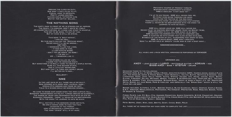 1991 Grinder - Nothing Is Sacred Flac - Booklet 04.jpg